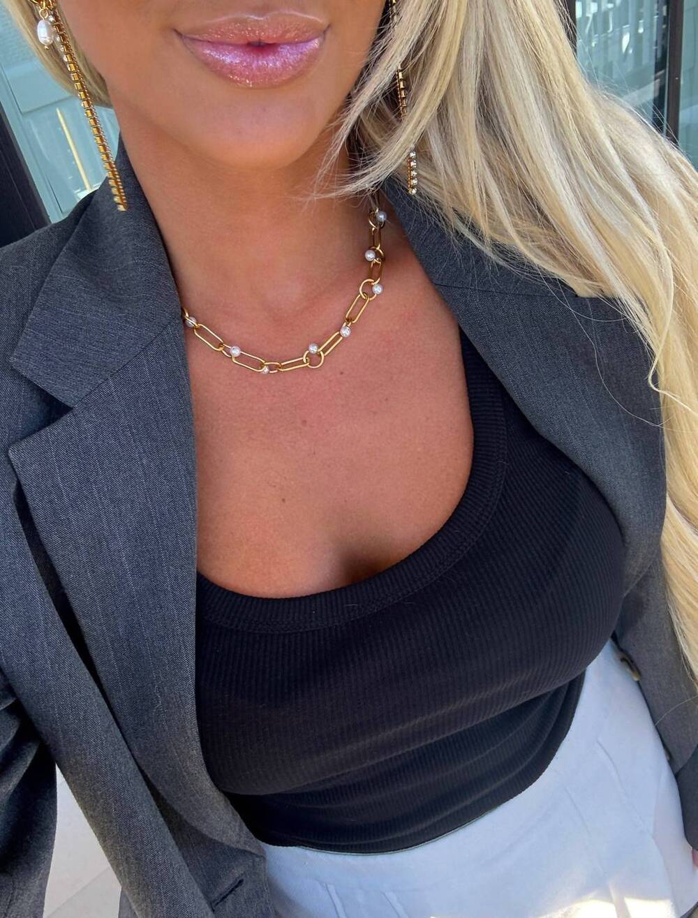 NEW CHANSUTTPEARLS the arden chain in gold